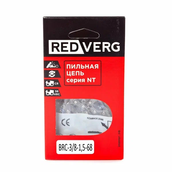 Цепь REDVERG 68зв, 3/8, 1,5 мм BRC-3/8-1,5-68 в Перми