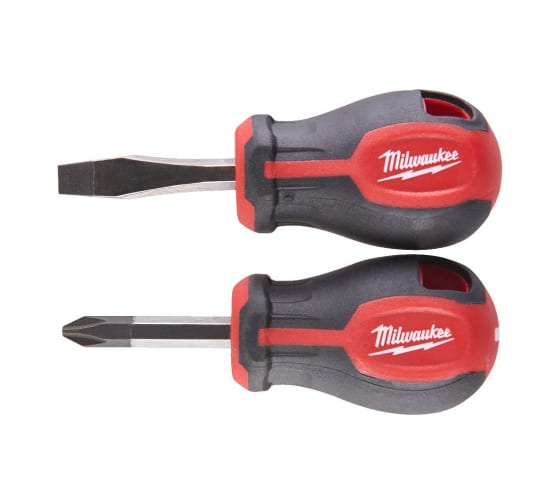 Набор коротких отверток магнитных с трехгранной рукояткой Milwaukee 4932471810