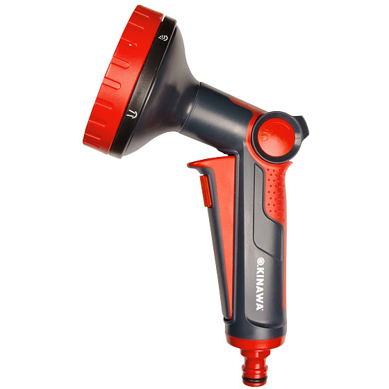 Пистолет-распылитель OKINAWA 6 режимов, пластиковый, с клавишей 2512 в Перми