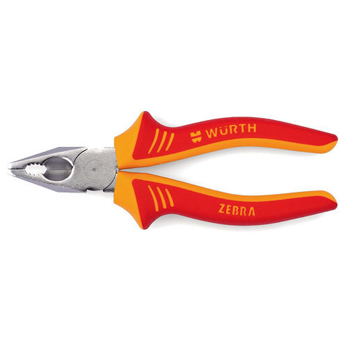 Пассатижи WURTH ZEBRA  VDE 200мм  0071401 576