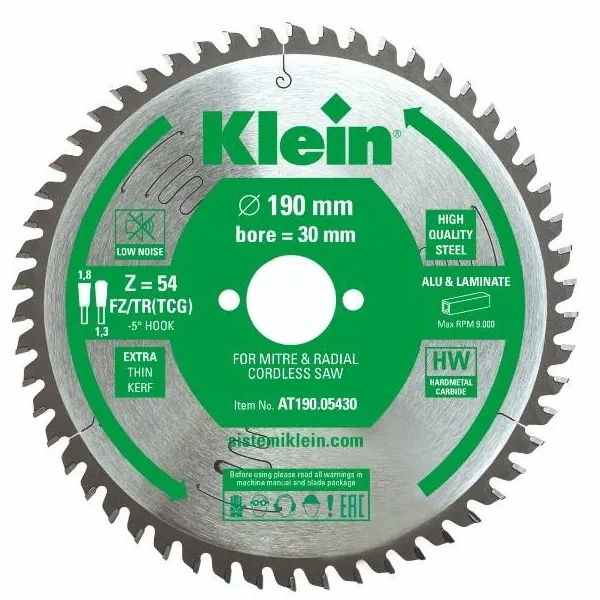 Диск пильный Klein  AT160.04820