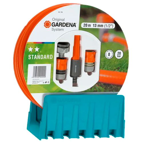 Шланг GARDENA с STANDARD 1/2 х20м с настенным кронштейном 00706-20.000.00 в Перми