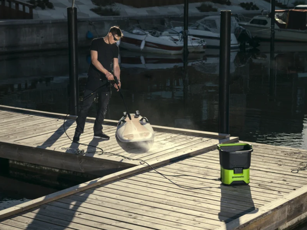 Мойка высокого давления "Greenworks" 40В 5104507 в Перми