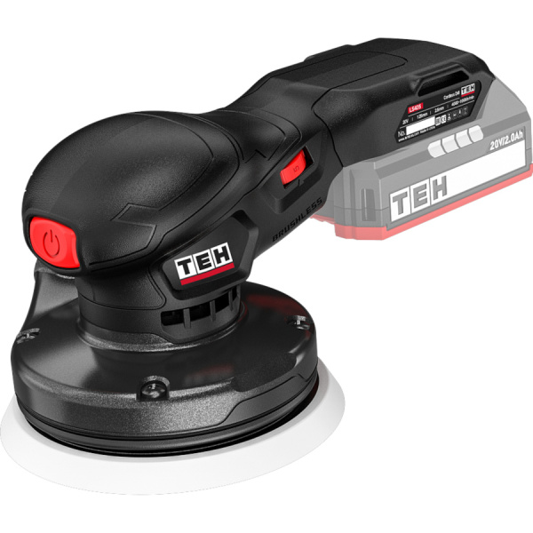 Аккумуляторная эксцентриковая шлифовальная машина TEH LS405