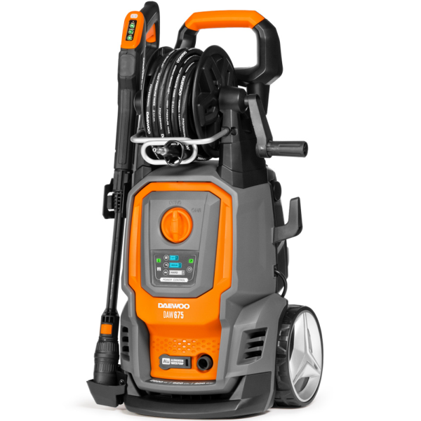 Мойка высокого давления DAEWOO DAW 675 FULL CONTROL 2600Вт,200Бар,10,3л/мин.,620 л/ч,шланг 12м