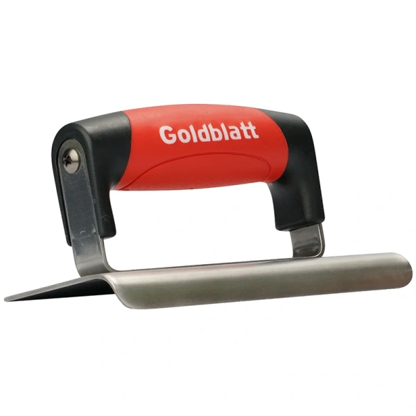 Кельма из нержавеющей стали с радиусным загибом GOLDBLATT  1/4 3/8  G16130 в Перми 