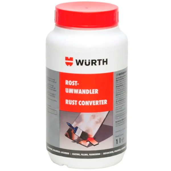 Средство для преобразования ржавчины Wurth 1000мл.  00893110