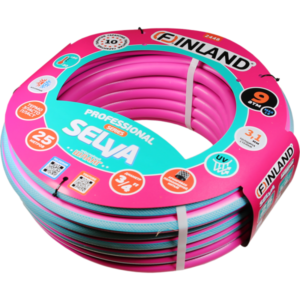 Шланг FINLAND SELVA ТЭП 3/4", 25м, 3-слойный  2448 в Перми
