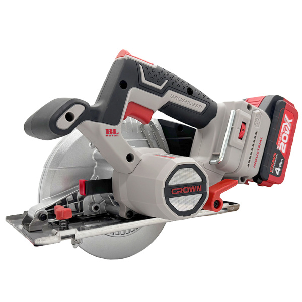 Пила дисковая по металлу аккумуляторная CROWN  CT25040-150HX-4 BMC  в Перми