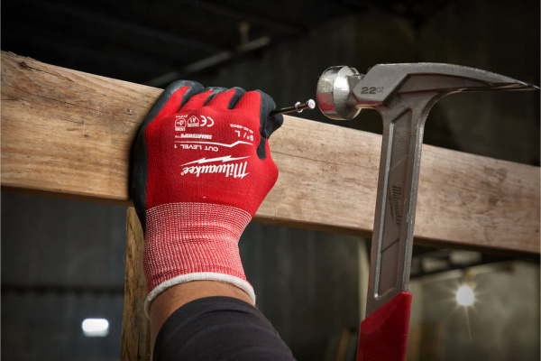 Перчатки с 1 уровнем сопротивления порезам Milwaukee M/8 4932471416