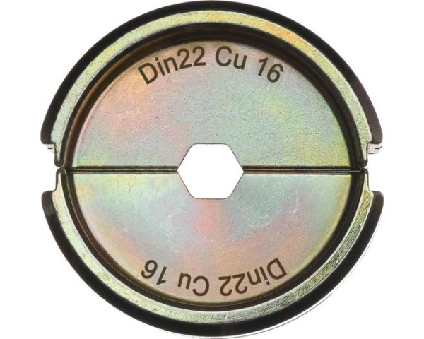 Матрица Milwaukee DIN22 Cu 16