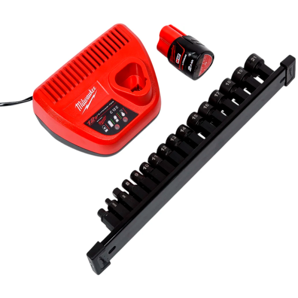 Аккумуляторная трещотка  Milwaukee M12 FPTR-202X FUEL сквозная INSIDER 4933480754