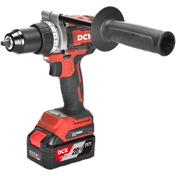 Дрель-шуруповерт аккумуляторная бесщеточная ударная DCK KDJZ20160I(TYPE FK) в Перми