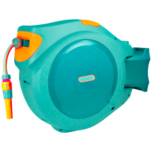 Катушка  Авто HoZelock 2595 настенная AutoReel с шлангом 1/2" 40 м, коннекторами и наконечником 2595R3600