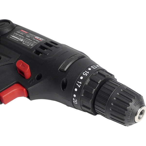 Сетевой двухскорострой шуруповерт TEH TD1004S Двухскоростной шуруповерт, мощность 400 Ватт. Самозажимной в Перми