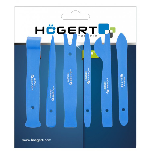 Набор съемников для обивки HOEGERT 6пр HT8G391 в Перми 
