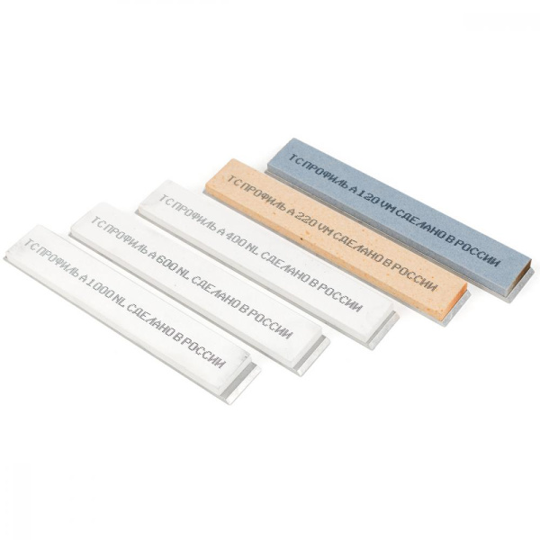 Набор камней для заточки TSPROF профиль A 5шт.  TS-SH2001500 в Перми