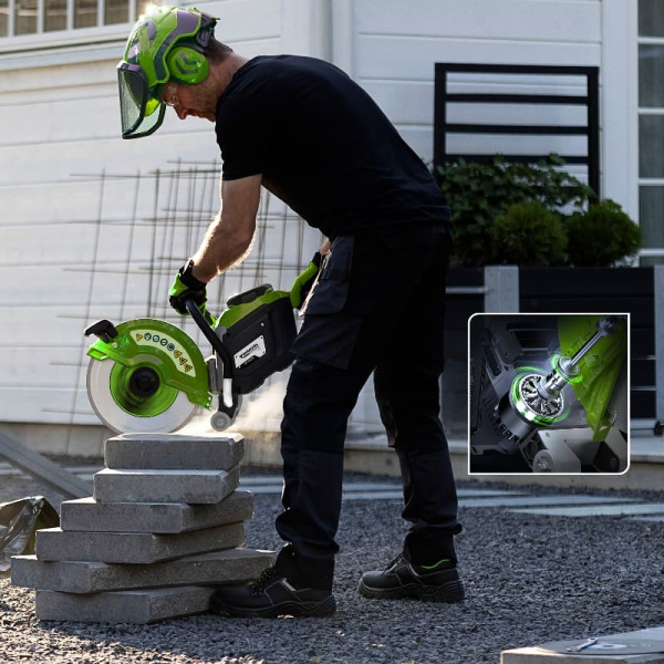 Бетонорез аккумуляторный Greenworks 1501307 в Перми