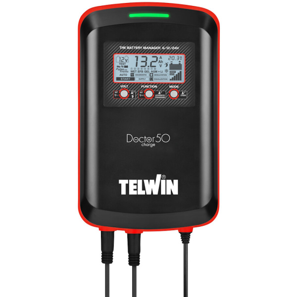 Зарядное устройство  DOCTOR CHARGE 50 6V/12V/24V Telwin в Перми