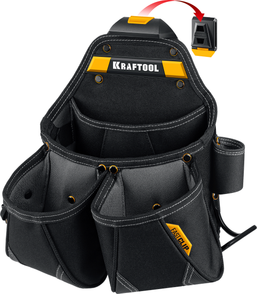 Сумка поясная 15 карманов KRAFTOOL КР-15 38771 в Перми