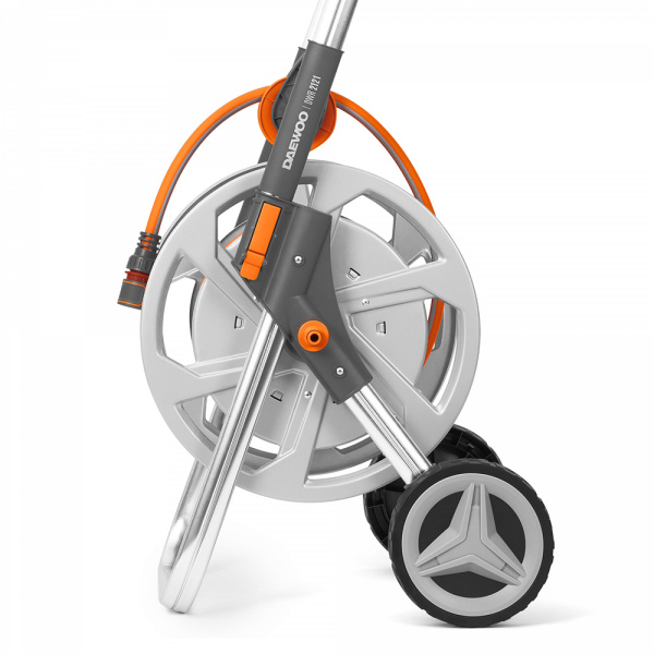 Металлическая тележка со шлангом 20м. и набором для полива DAEWOO DWR 2121 в Перми