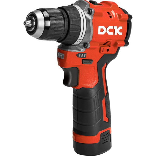 Дрель-шуруповерт аккумуляторная DCK KDJZ1250(TYPE EK)
