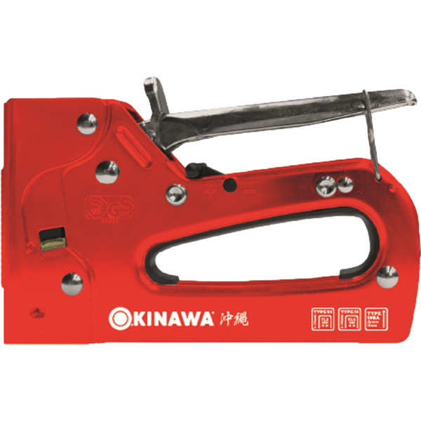 Степлер механический OKINAWA HEAVY 3в1 тип53 (6-14мм.), тип13 (6-14мм.),гвозди тип18GA (15мм) 2364 в Перми 