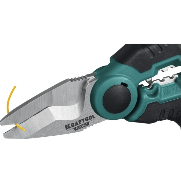 Ножницы электрика KRAFTOOL Electric  4-в-1 160 мм с чехлом  23356 в Перми 