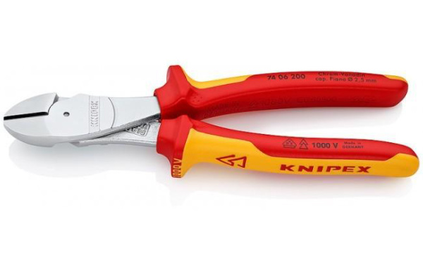 Силовые бокорезы VDE "KNIPEX" 1000В KN-7406200 в Перми 