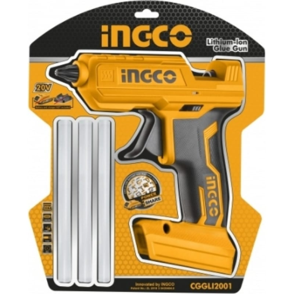 Аккумуляторный термоклеевой пистолет INGCO CGGLI2001 в Перми