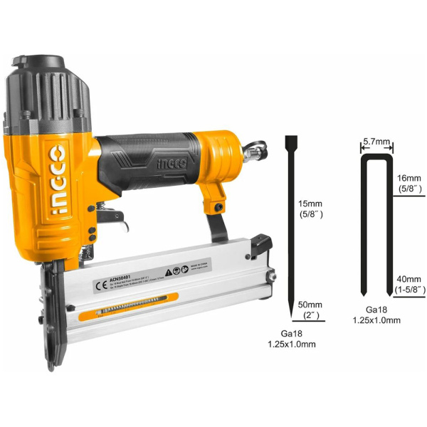 Степлер пневматический INGCO ACN50401 в Перми