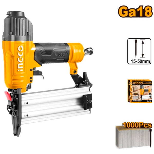 Пневматический нейлер для гвоздей INGCO ABN15501 в Перми