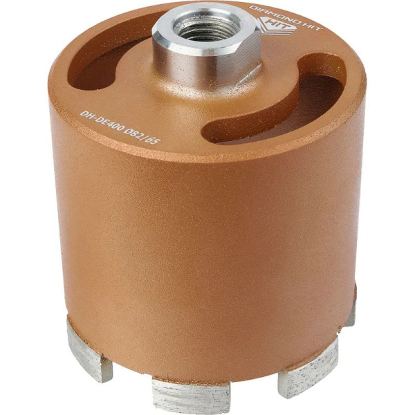 Коронка алмазная АДЕЛЬ Серия DH-DE400 Ø82/65 M16 R 7LSP ДУУ00005757 в Перми