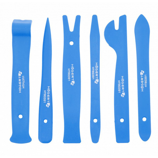 Набор съемников для обивки HOEGERT 6пр HT8G391