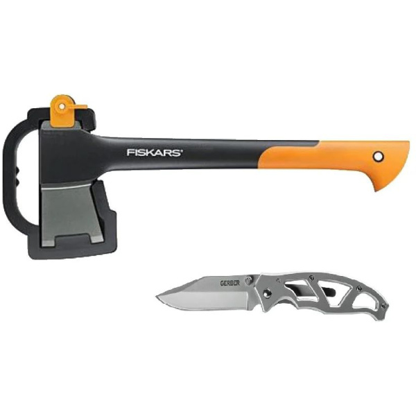 Набор Fiskars Топор A6 + Нож Paraframe 1057911