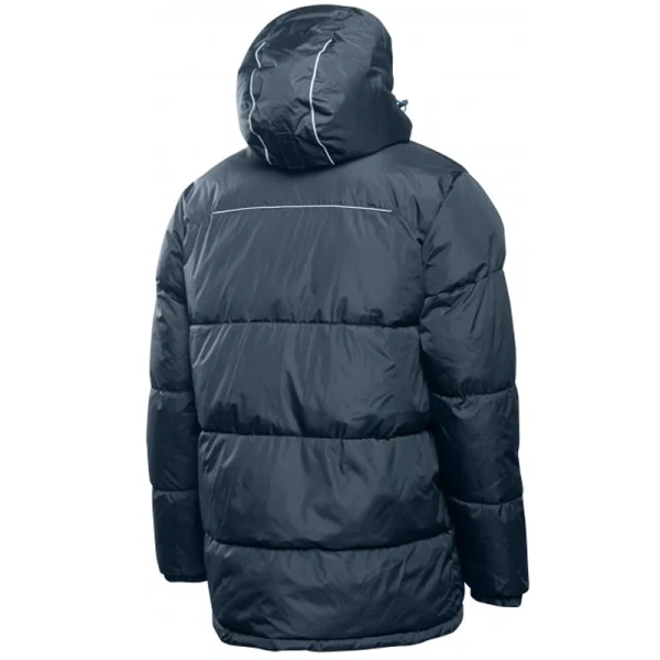 утепленная куртка с капюшоном HOEGERT LEON темно-синяя M/50  HT5B926-M в Перми