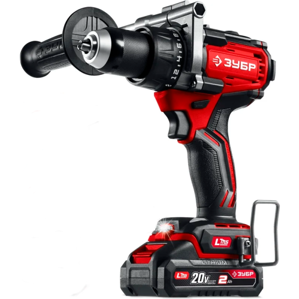 Дрель-шуруповерт ЗУБР бесщеточная  ДБ-165-22 