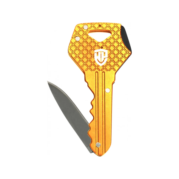 Нож-ключ складной WORKPRO 63.5 мм золотой WP381007