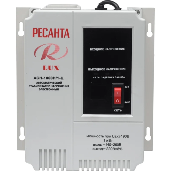 Стабилизатор Ресанта АСН- 1 000 Н/1-Ц  Lux 63/6/14 в Перми