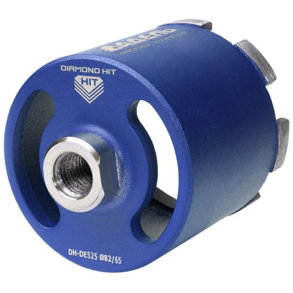 Коронка алмазная АДЕЛЬ Серия DH-DE525 Ø82/65 M16 R 7LSP 00-00006211 в Перми