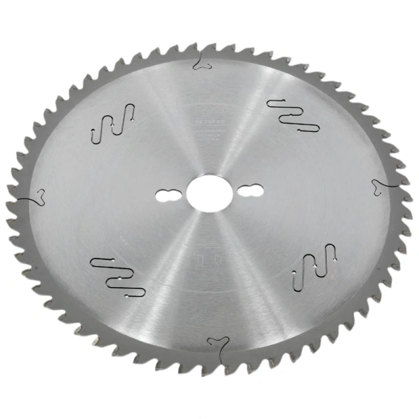 Диск пильный WOODWORK для торцовочных станков 260x2.4x30 мм, 60T, A=-5° ATB  34.260.60 в Перми