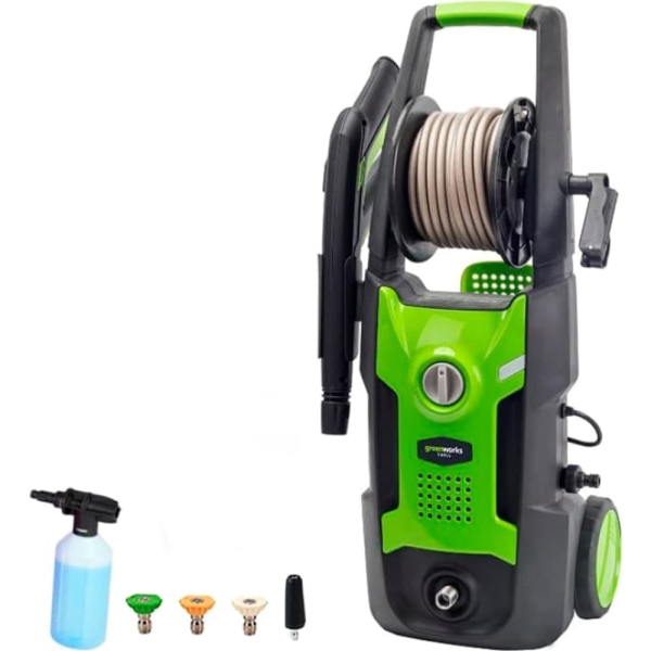  Мойка высокого давления электрическая GreenWorks 1800 Вт GPWG4II 5106507 в Перми