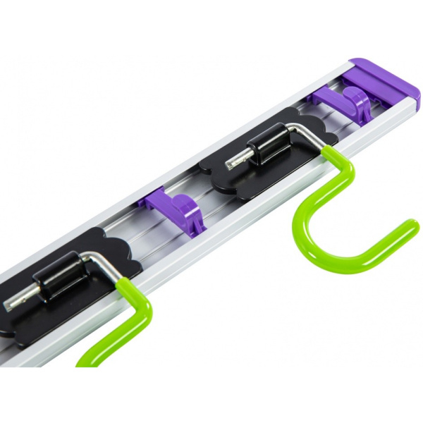 Алюминиевый настенный держатель для садового инструмента Palisad, 4 крюка 68304 в Перми