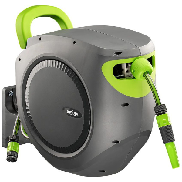 Катушка автоматическая со шлангом 30м+2м Amigo Grande 79606 в Перми