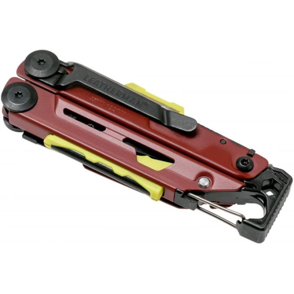 Мультитул LEATHERMAN Signal, 19 функций, бордовый, нейлоновый чехол  832745 в Перми 