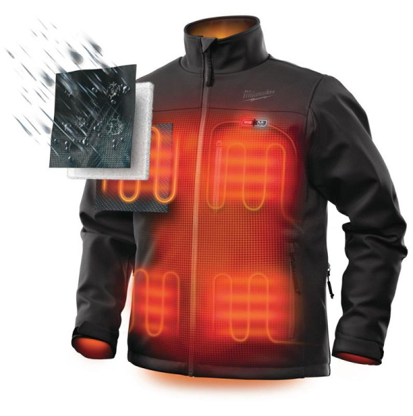 Куртка с подогревом Milwaukee M12 HJBL3-0 (L) 4933451588