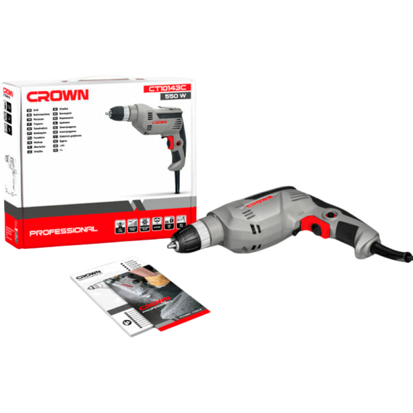 Дрель безударная CROWN CT10143-13C в Перми