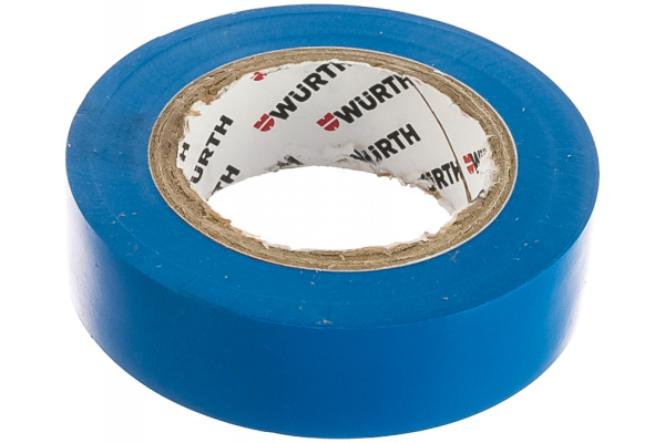 Изолента WURTH синяя 15мм 10 метров 00985105 в Перми