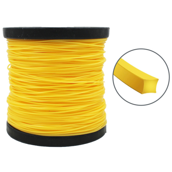 Леска триммерная SNIRREX "Квадрат" диаметр 2,4ммх110 м 15-01-310