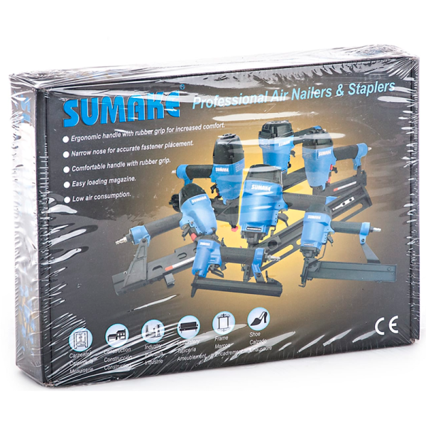 Степлер пневматический Sumake P0.6/30 12-30мм. 0,64х0,64 сечение  7305 в Перми